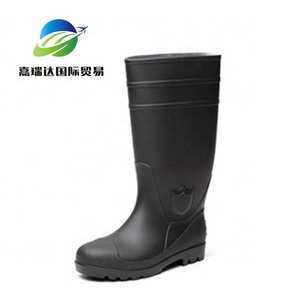 Steel toe cap boots Anti-slip Safety Waterproof PVC Working Chemical rain Boots Industrial work Safety Shoes