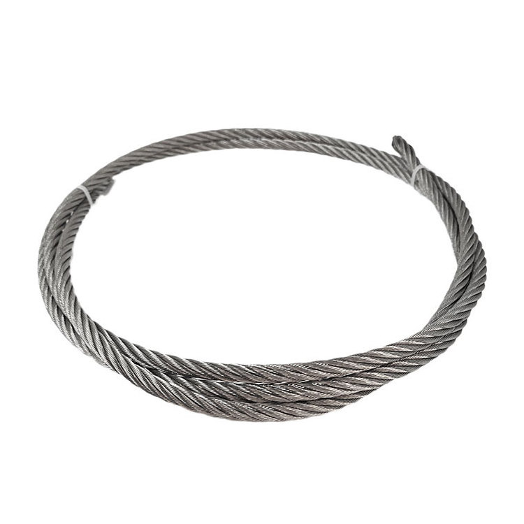 ss 316 wire rope 304 Stainless Steel Cable 7x7 7x19 Steel 10mm Wire Rope