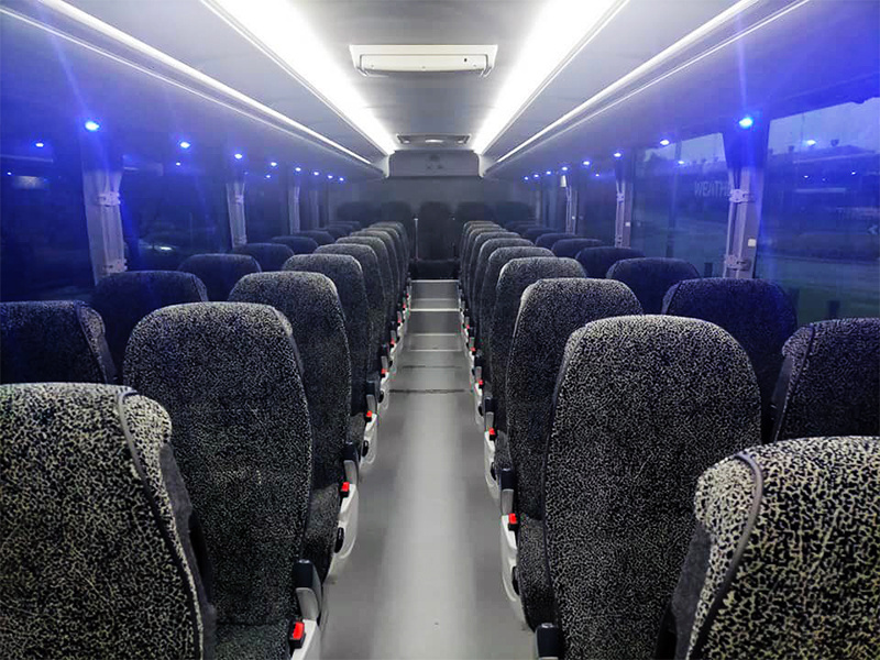 14m 65+1 seats manual rhd luxury coach bus 60 seater automatic tour bus Professional customized