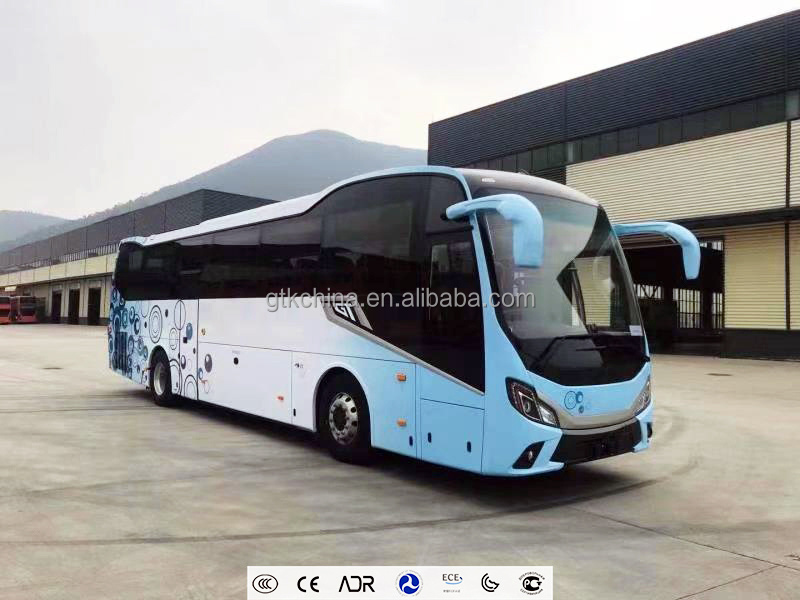 Hot Sale 12m 50 Seater 60 Seats New luxury Coach Bus Long distance 70 seater Tourist Coach Automatic customized 14m