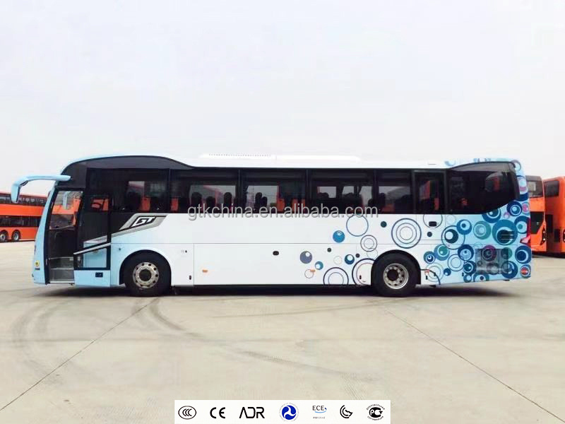 Wholesale rhd Diesel 50 seater tour Coach Bus 12m 65 seats Passenger Luxury New Automatic Bus customized 13.5m double rear axle