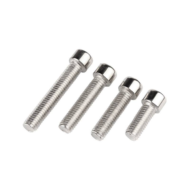 china factory customized 304 316 stainless steel hexagon socket allen head cap machine screw