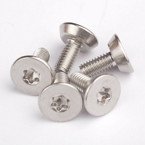 Torx Undercut Machine Screws 304 316 M2.5 M3 M5 M6 T5 T6 T9 T15 T20 T40 Stainless Steel Countersunk Flat Head Star Inch,metric