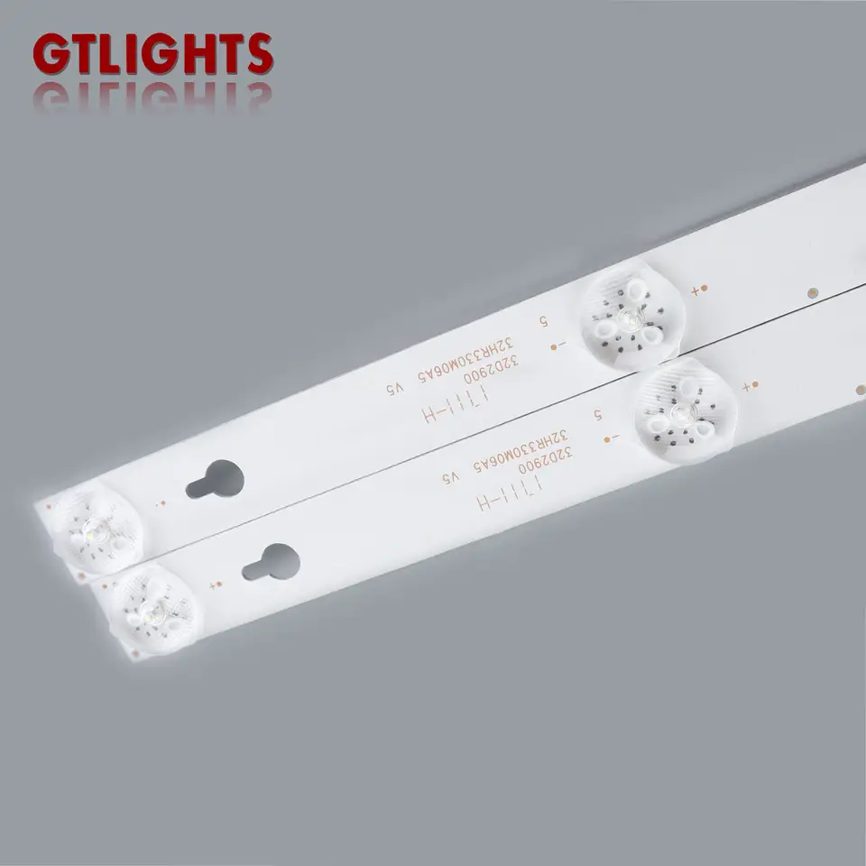 43Inch Led Tv Spare Parts 32D2900-TCL 32HR330M06A5 V5 Tv Bar Backlight Original 6Leds Led Backlight Strip