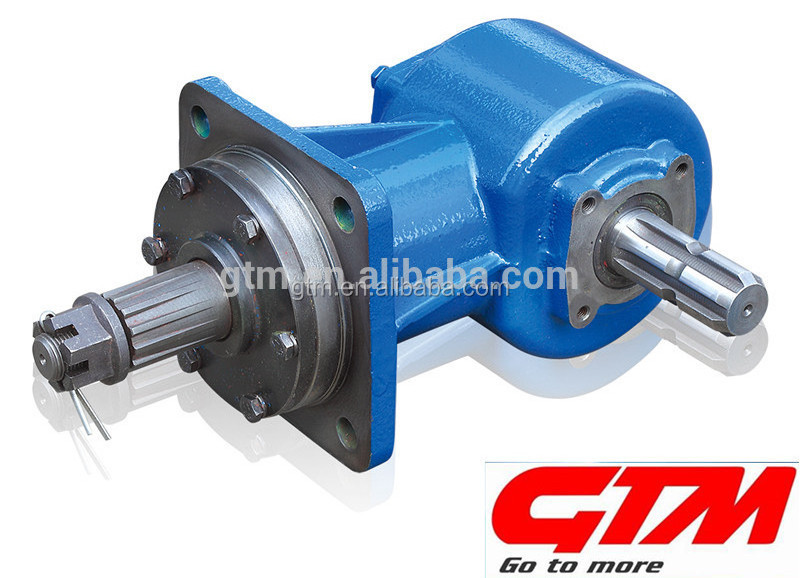 1:1.46 90 degree gearbox for lawn mower