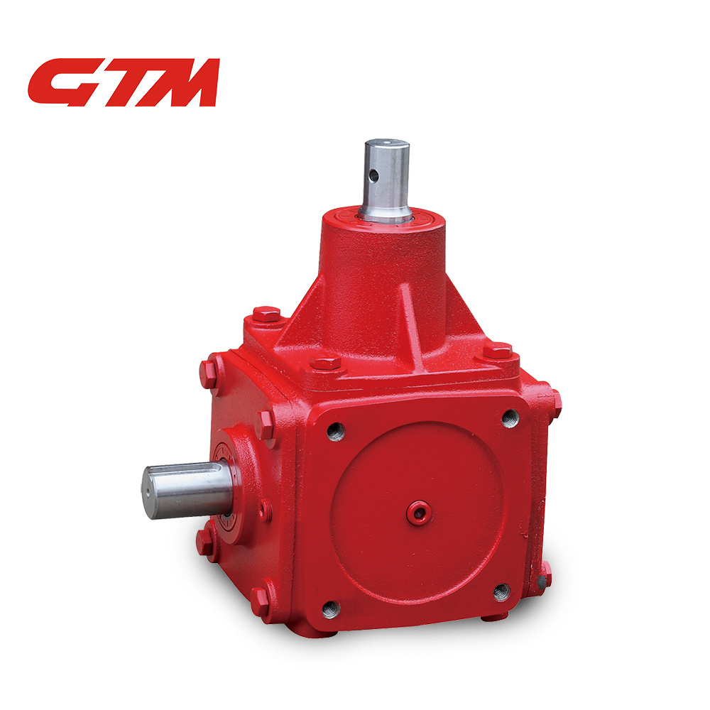 Hot Sale Agricultural 90 degree farm pto right angle gearbox for tractor slasher rotary tiller