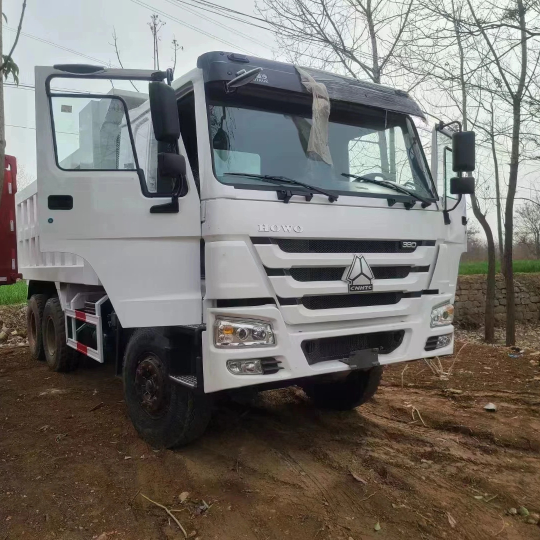 New arrival Used Howo dump truck 8x4 12 tires used Sinotruk Howo dump truck for sale