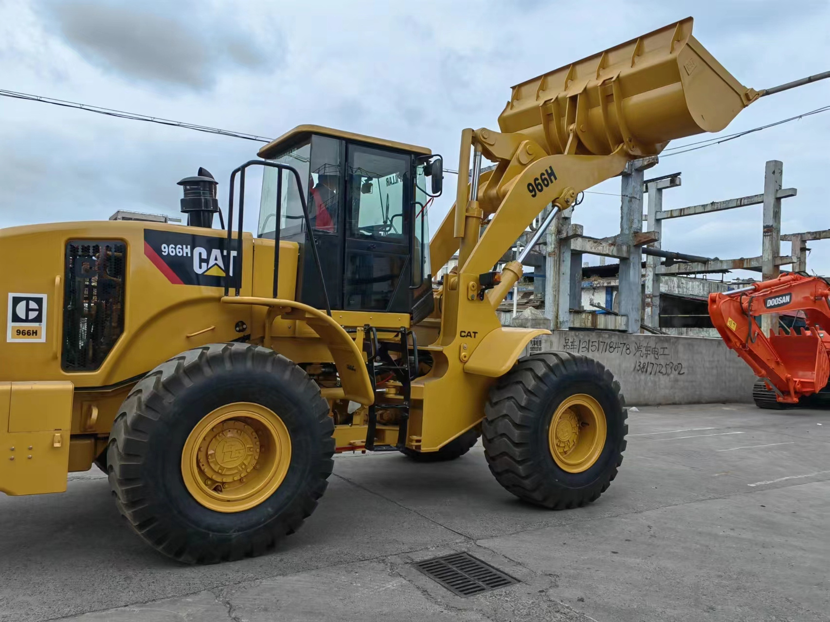 CAT Wheel loader machine used Caterpillar 966H 966F 950F 950F 980H 980G for sale