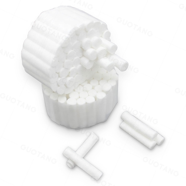 100% pure Sterile Absorbent Medical Dental Cotton Rolls