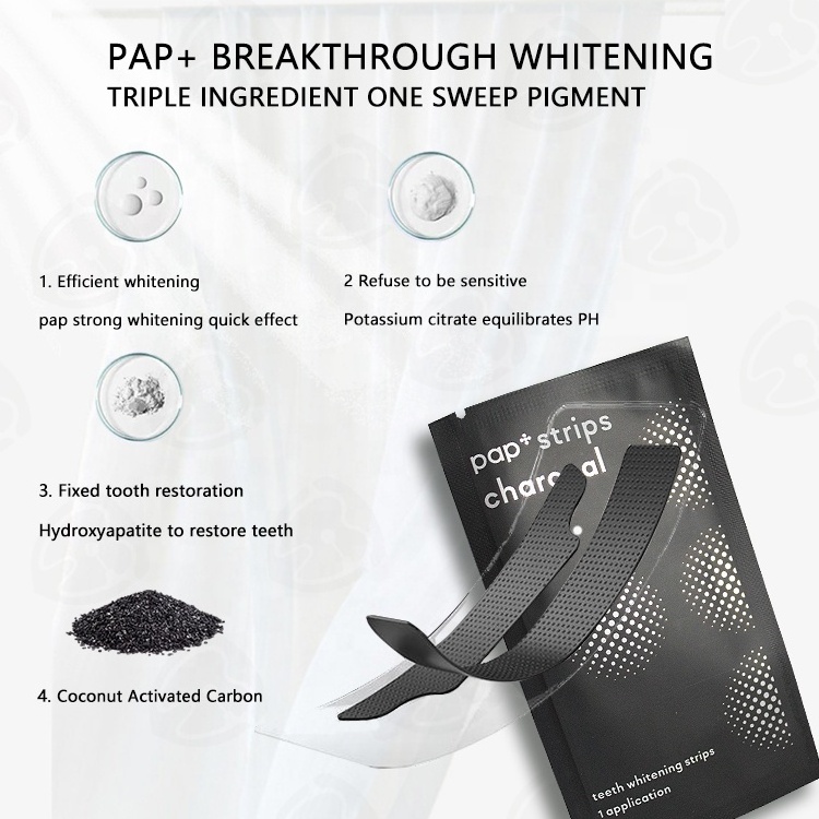 Product Charcoal Activated Charcoal Bleaching White Teeth Whitening Strips Teeth Coconut Whitening Strips