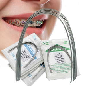 Dental Ni-Ti Niti Stainless Steel Orthodontic Archwire/Arch Wire