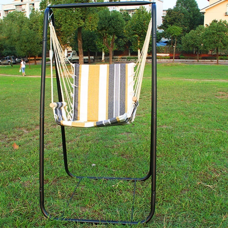 Portable  Patio Hammock Hanging Swing Chair With Stand