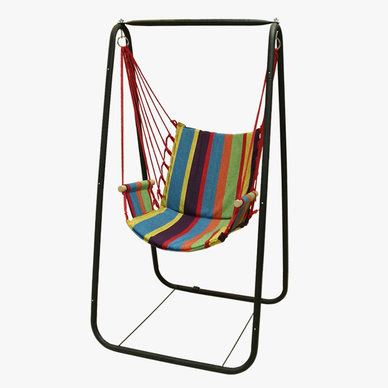 Portable  Patio Hammock Hanging Swing Chair With Stand