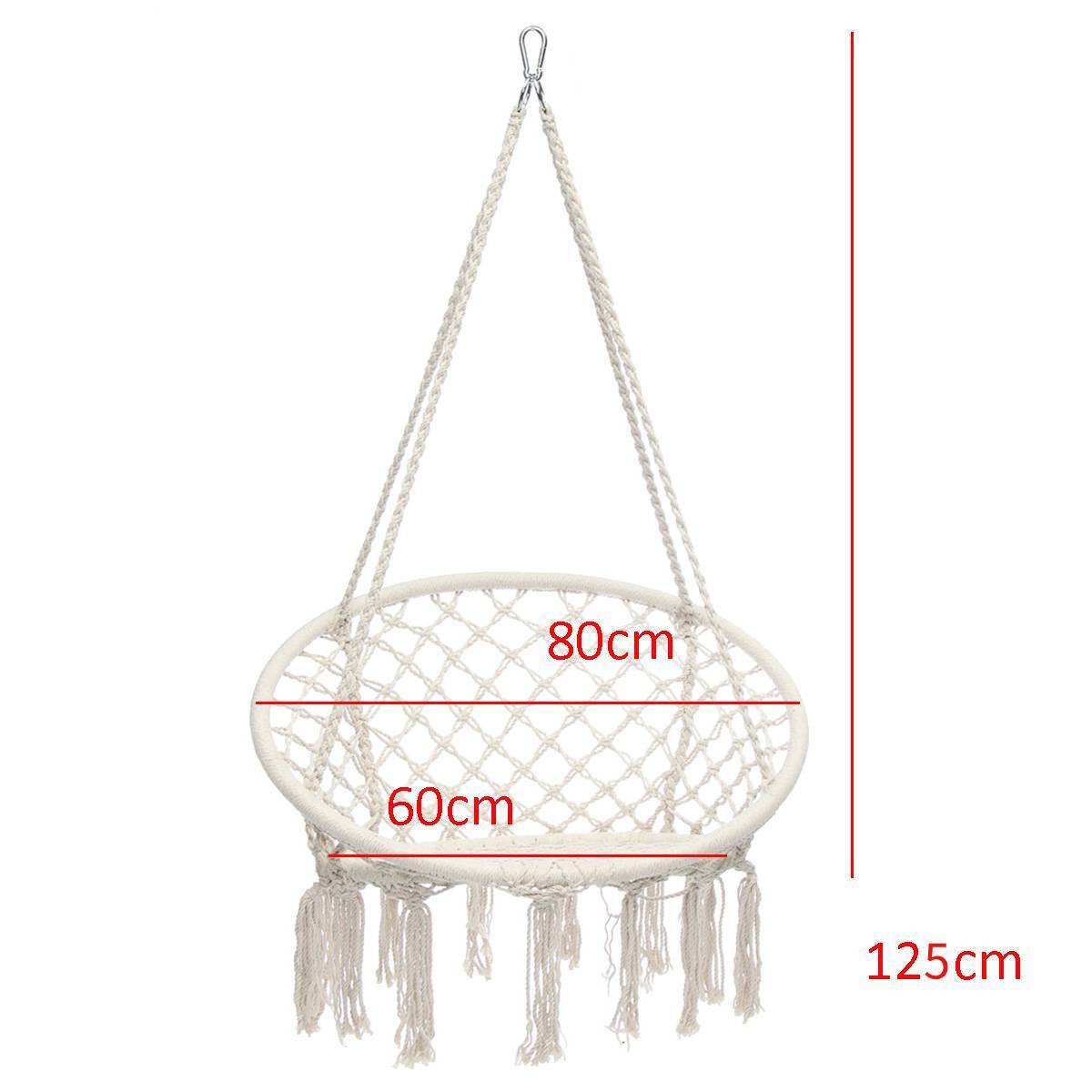 Boho Hanging Chair Indoor Ceiling Swing Chair For Bedroom