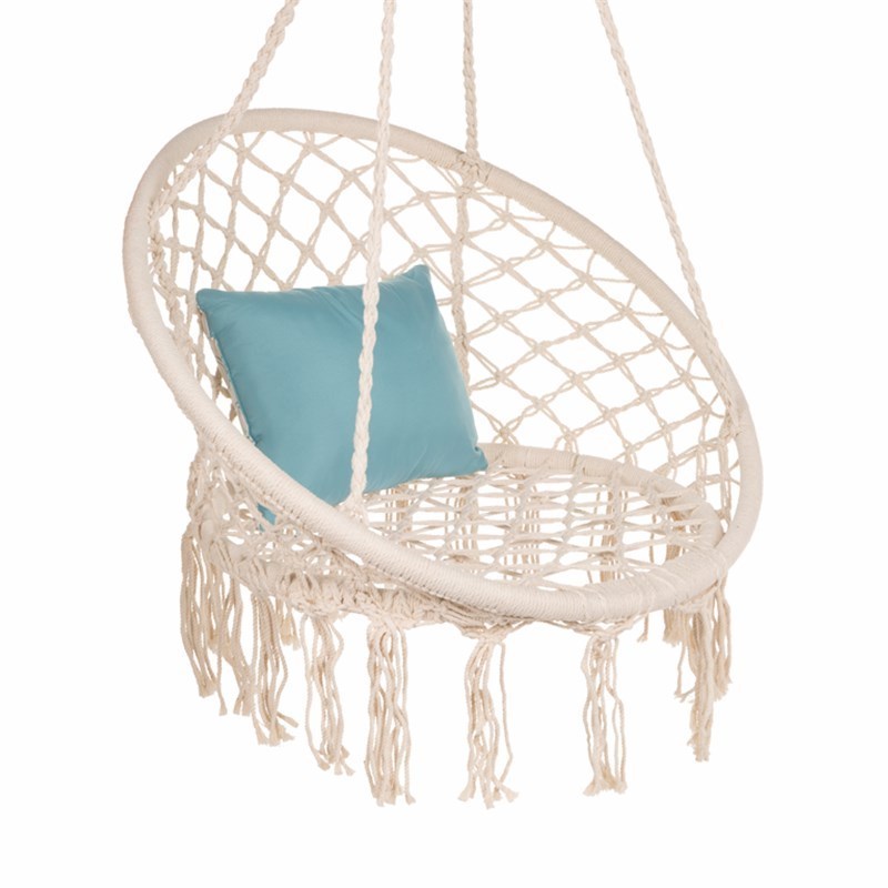 Boho Hanging Chair Indoor Ceiling Swing Chair For Bedroom