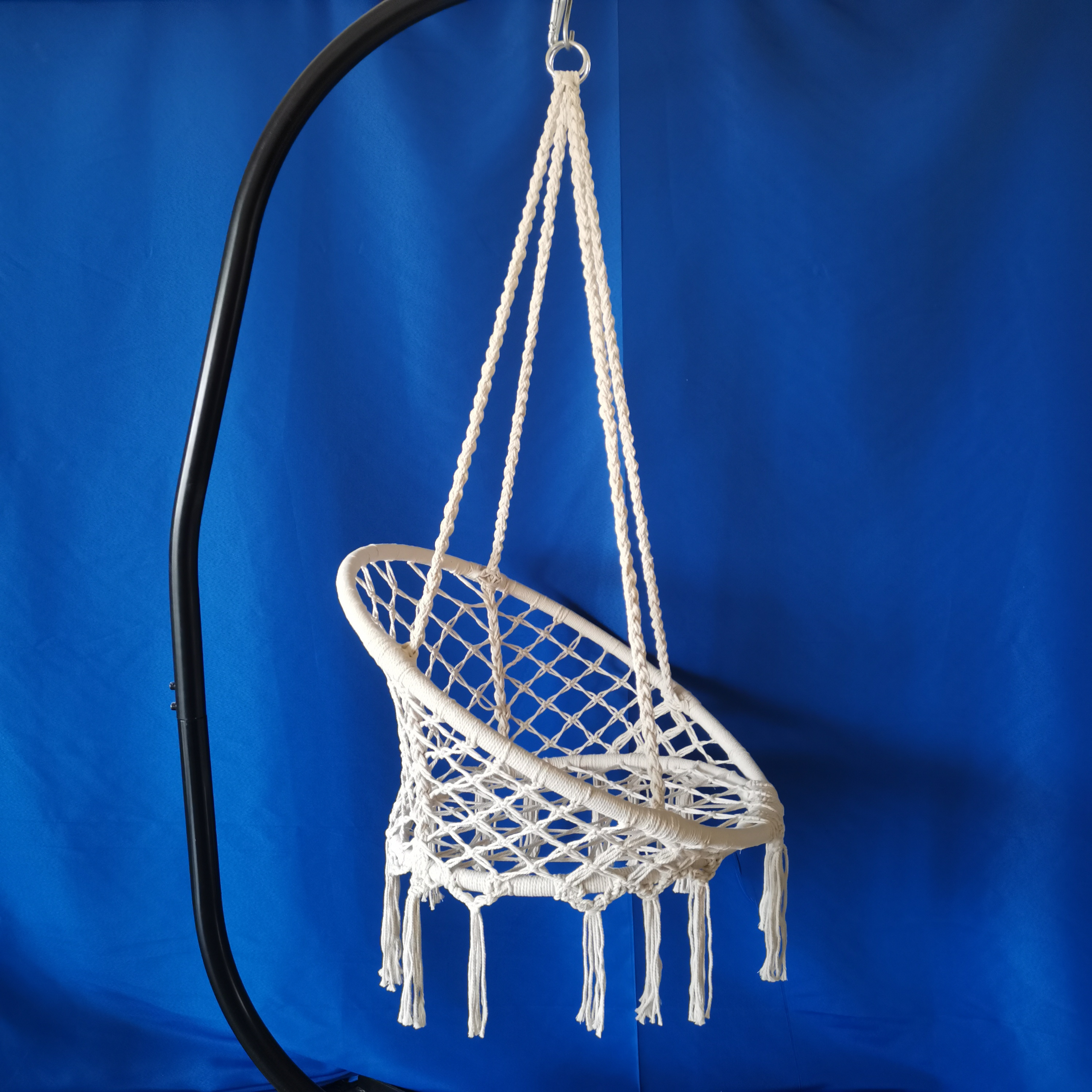 Wholesale Folding Hanging Chair Swing Outdoor Foldable Macrame Swing Chair for Camping