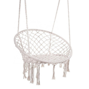 Rattan hanging chair Swings for adults indoor Hanging seats macarame swing chair