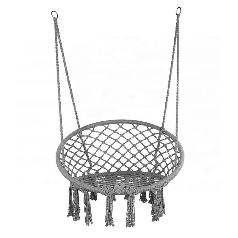 Swing Rope Hanging Lounge Chair Outdoor Kids Swing Chair Set With Hardware