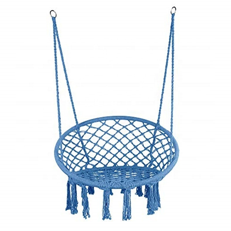 Swing Rope Hanging Lounge Chair Outdoor Kids Swing Chair Set With Hardware