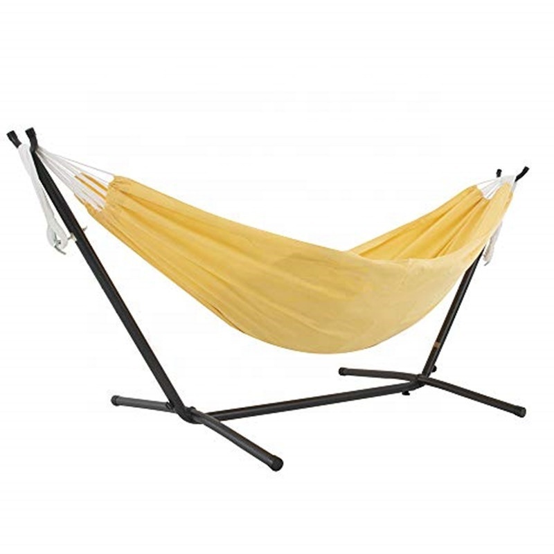 Camping Portable 2 Person Brazilian-Style Hammock with Stand