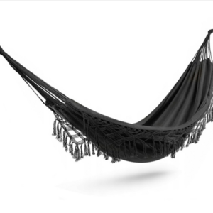 Outdoor Indoor Macrame double person cotton  hammock with  Tassels and carry bag