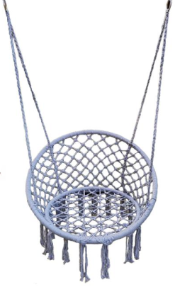 Hanging chair outdoor furniture patio swings Hanging chair outdoor garden macrame swing chair