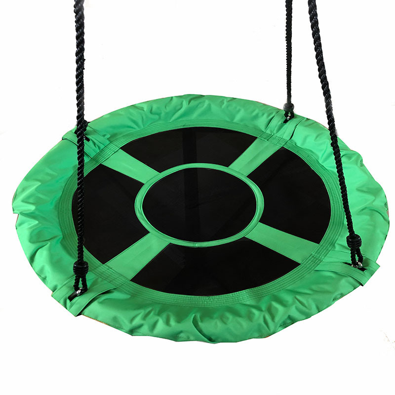 Flying Saucer Swing for Kids Outdoor, Large Round Tire Swings for Trees and Swingset, Strong Heavy Duty for Outside Playground