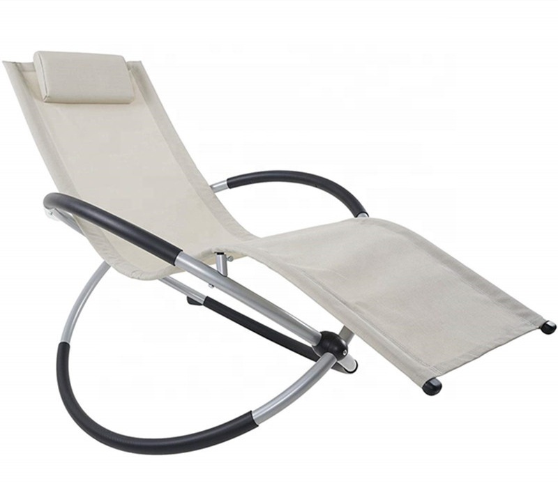 Outdoor Patio Folding Orbital Zero Gravity Recliner Rocking Lawn Chair orbital rocking chair