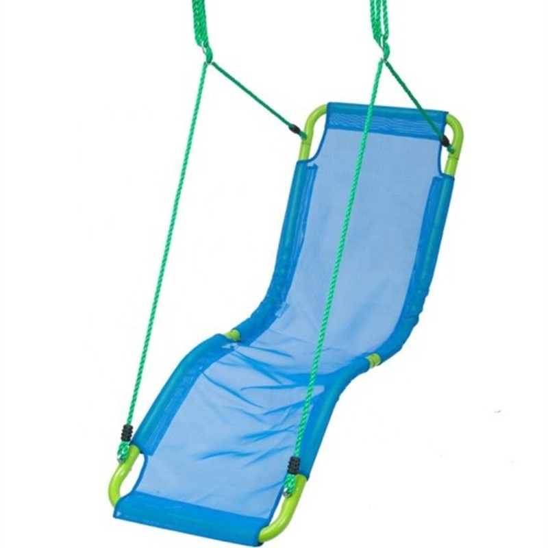 Outdoor Fabric Lounge Reclining Swing Hanging Tree Swing Chair