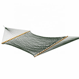 Outdoor Camping 2 Person Portable Cotton Rope Hammock