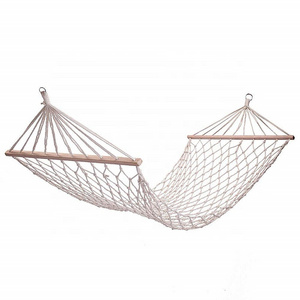 32inchX78IN  Hanging  Cotton Rope Hammock net hammock  Hand-woven mesh hammock