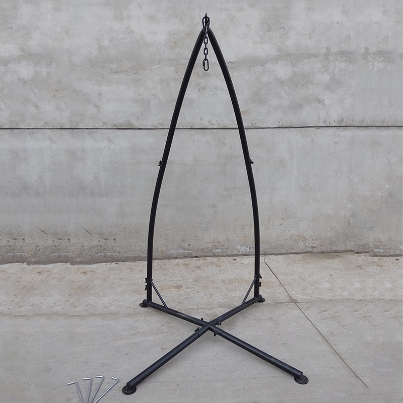 X-Type hammock chair stand  steel hanging chair frame stand,easy to assemble