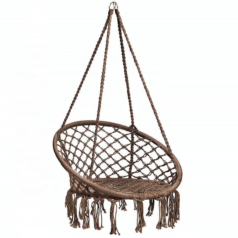 Hanging Hammock Ceiling Swing Indoor Chair With Cushion