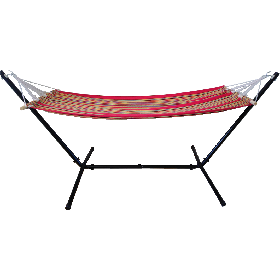 Hammock outdoors room swings indoor Stainless steel pipe hammock black stand