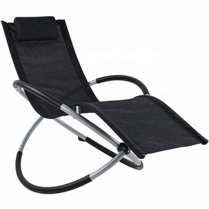 Outdoor Patio Folding Orbital Zero Gravity Recliner Rocking Lawn Chair orbital rocking chair