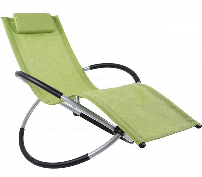 Outdoor Patio Folding Orbital Zero Gravity Recliner Rocking Lawn Chair orbital rocking chair