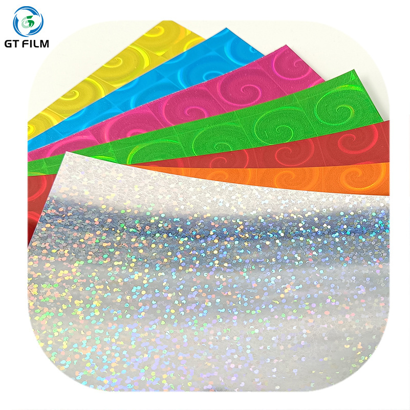 Colorful Laser Film Holographic Film  PET/BOPP Holographic Film