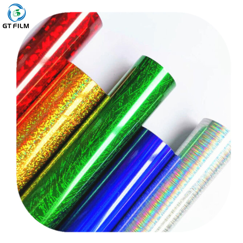 Colorful Laser Film Holographic Film  PET/BOPP Holographic Film