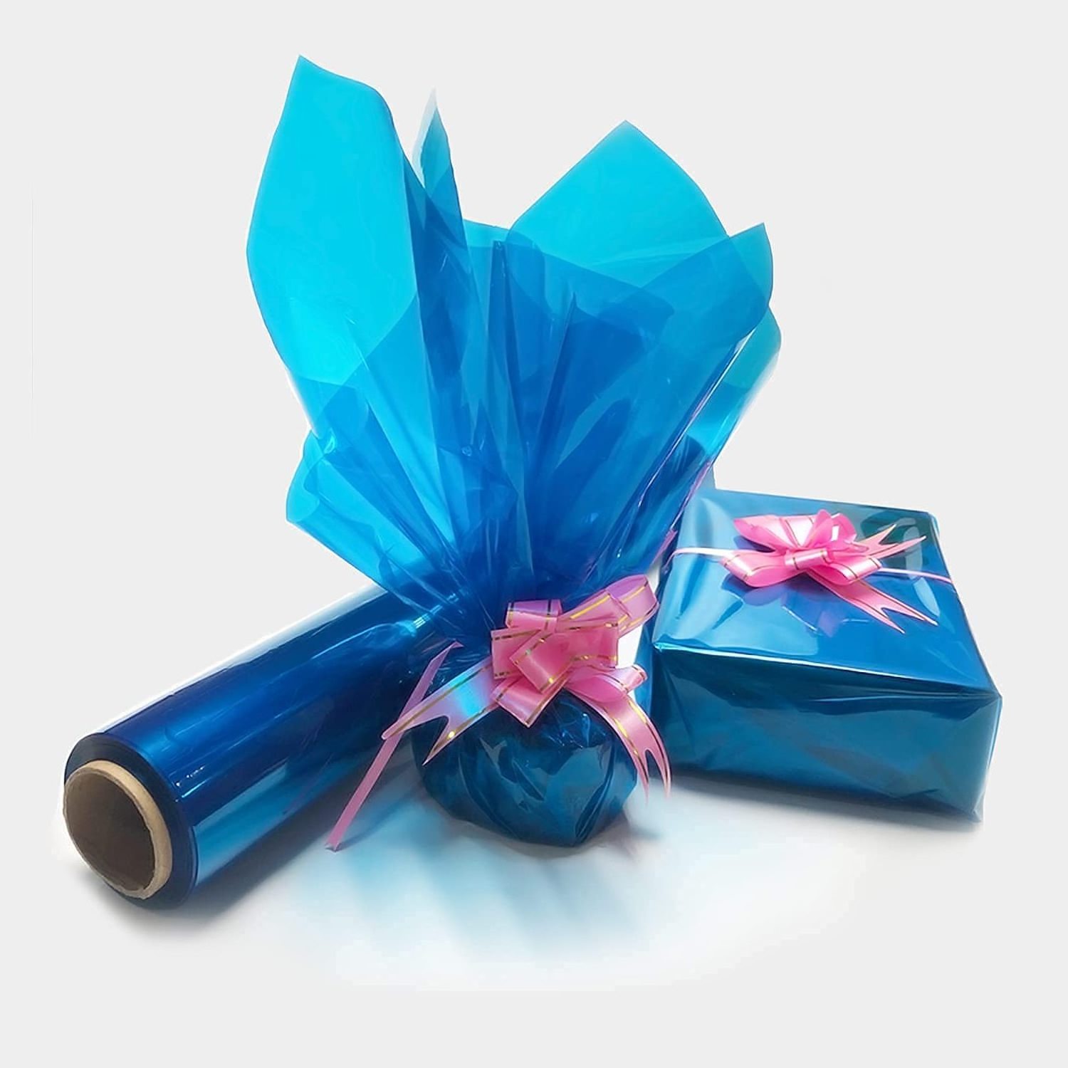 Custom Biodegradable Flowers Wrapping Color Wrapping Paper Transparent Cellophane Paper for Packing