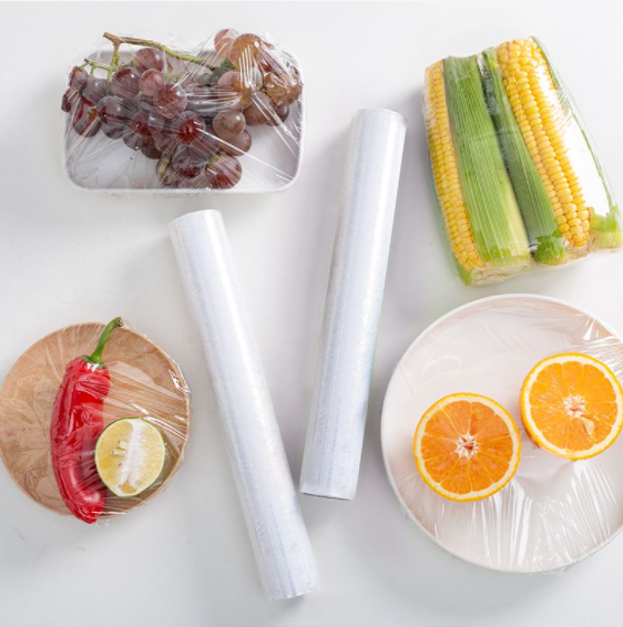 12mic pvc cling film for food wrap food grade jumbo roll pvc cling film wrap