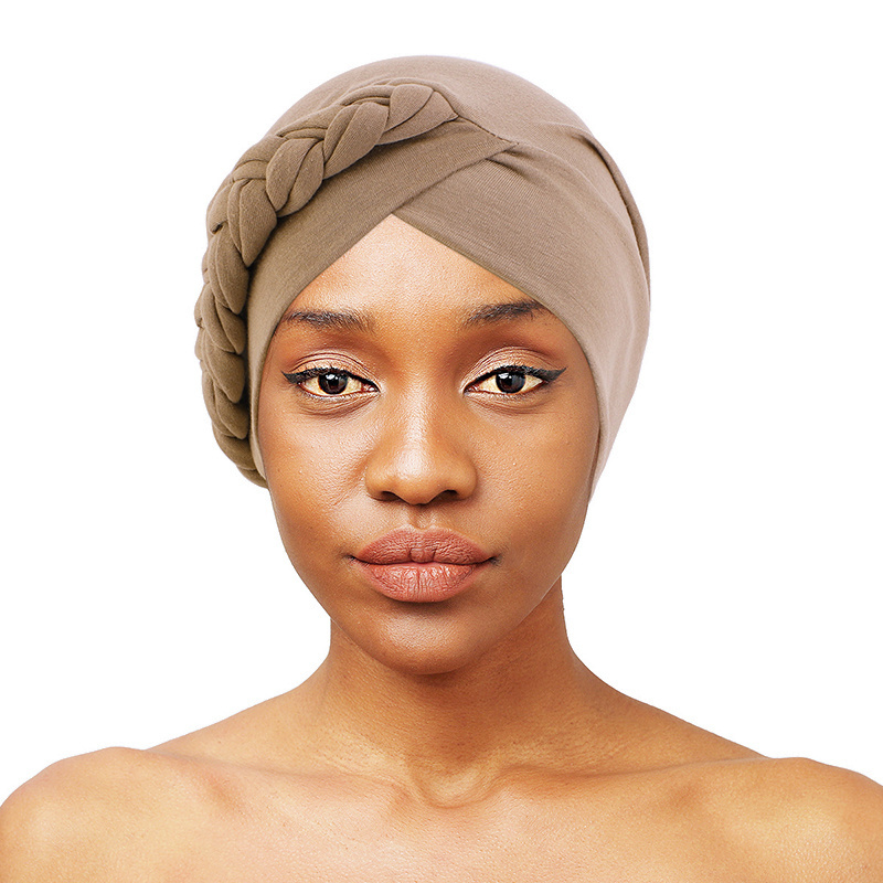 Musulman Islamic Inner Head Turban Scarf Headwraps Women Hair Turban Hat For Femme