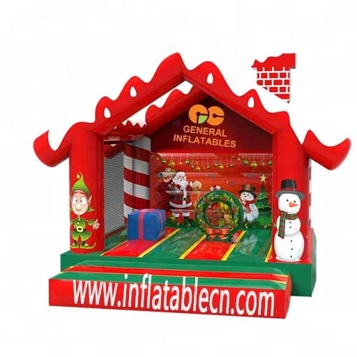 Holiday inflatables Christmas bounce house for sale