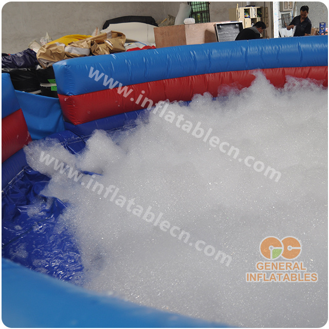 china manufacturer  Inflatable Foam Pit with foam machine fun  bouncing castles game for amusement park for party rentals