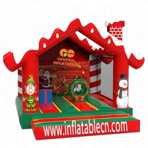 Holiday inflatables Christmas bounce house for sale