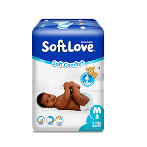 Softlove 2023 New Baby Diapers Wholesale Baby Diapers Disposable Soft Baby Diaper