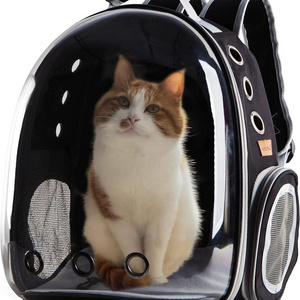 Cat Backpack Carrier Bubble Bag, Transparent Space Capsule Pet Carrier Dog Hiking Backpack Airline Approved Travel Carrier