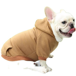 New Pet Blank Pocket Hoodie Sweater Pet Puppy Clothes Dog Coat Hat Clothing Dog Jacket Winter