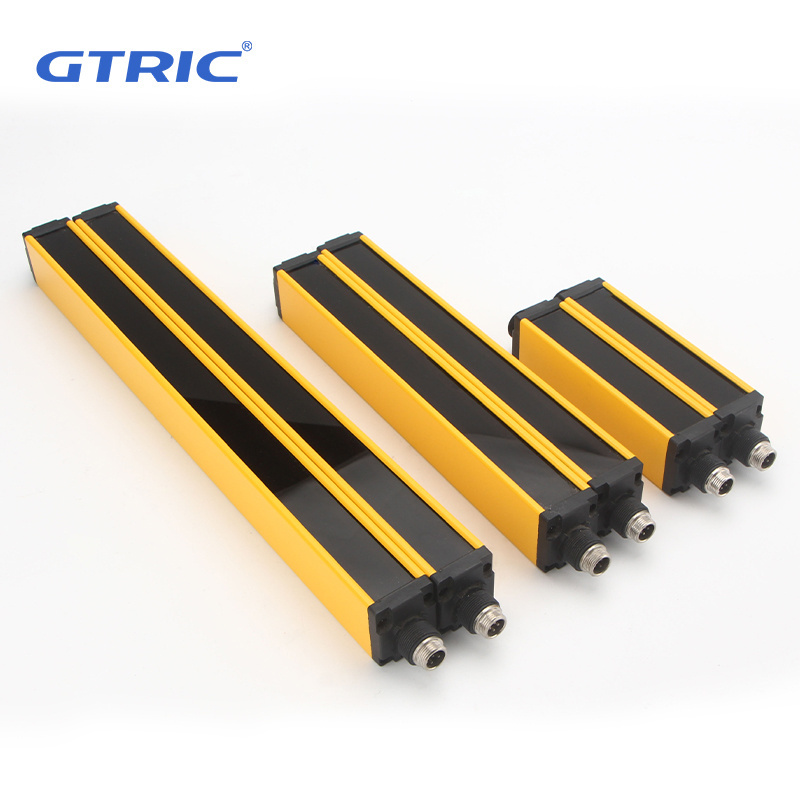 GTRIC photoelectric  Safety Infared Light Curtain Sensors 26 optical axis 20mm pitchindustrial Laser Beam light Barrier sensor