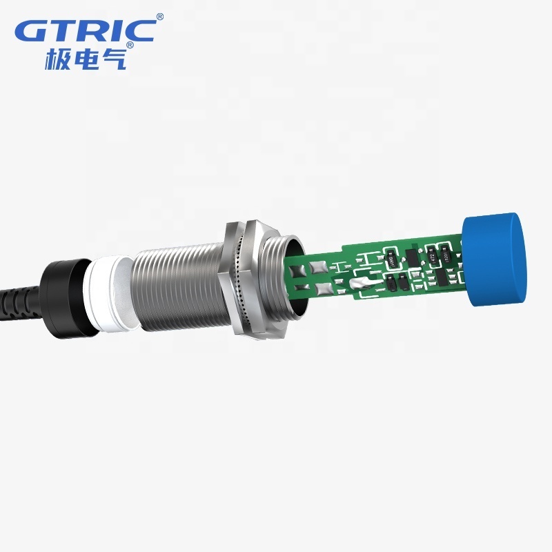 GTRIC proximity switch M12 series Sensing distance 2mm Or 4mm DC 10-36V PNP NPN Smart Metal Inductive proximity sensor