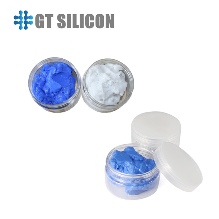 100% eco-friend Two component Rapid prototyping liquid silicone putty for mold making